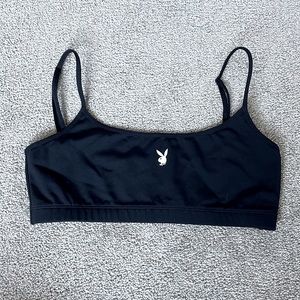 Playboy black bralette